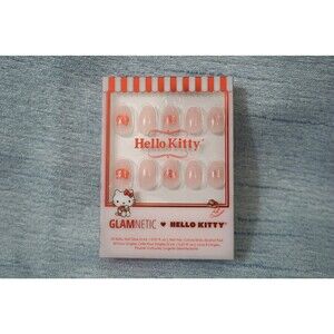 Glamnetic Hello Kitty & Friends Press On Nails Short Oval Long Lasting NEW